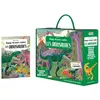 Image de Coffret livre et puzzle 205 pièces : Voyage, Découvre, Explore : Les Dinosaures Sassi-307612