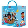 Image de Box Livre et puzzle 40 pièces : Le monde des pirates Sassi-314733