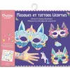 Image de Ma pochette d'artiste : Masques et tattoos - Licornes Auzou-AU12226