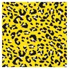 Image de Tissu viscose/lin imprimé léopard vendu par 50 cm(...) - Jaune