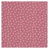 Image de Tissu coton double gaze imprimé brindilles vendu au mètre(...) - Rose