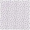 Image de Tissu coton double gaze imprimé brindilles vendu par 50 cm(...) - Ecru