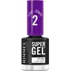 Image de Rimmel London, Vernis à ongles, Super Gel Top Coat (Transparent, Top coat)