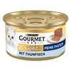 Image de 12x85g Les Mousselines thon Gourmet - Nourriture pour Chat