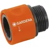 Image de Gardena, Raccord de tuyau + connecteur de tuyau, Übergangsschlauchstück (Pièce de transition, 19 mm)