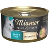 Image de 24x85g Filets fins en sauce poulet, thon Miamor - Pâtée pour chat