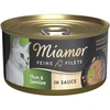 Image de 24x85g Filets fins en sauce thon, légumes Miamor - Pâtée pour chat