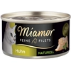 Image de Miamor Filets Fins Naturels 6 x 80 g pour chat - poulet pur