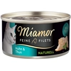Image de Miamor Filets Fins Naturels 6 x 80 g pour chat - poulet, thon