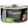 Image de Miamor Filets Fins Naturels 6 x 80 g pour chat - thon, légumes
