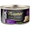 Image de Miamor Filets Fins Naturels 6 x 80 g pour chat - poulet, canard