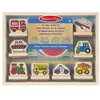 Image de Melissa et Doug mon premier jeu de timbres en bois - Véhicules