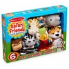 Image de Melissa & Doug 19118 Ensemble de marionnettes Safari (6 pièces), multicolore