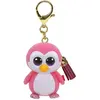 Image de Ty, Garçons, Porte-clés, Mini Boo's Clip Glider Penquin, Rose