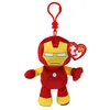 Image de Peluche Ty Marvel Beanie Babies Soft Porte-clés Iron Man