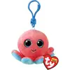 Image de Ty, Unisexe, Porte-clés, Clip Sheldon Octopus, Multicolore