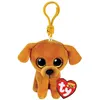 Image de Peluche Ty Beanie Boo’s Clip Zuzu Le Chien Marron