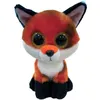 Image de Peluche Ty Beanie Boo's Small Meadow Le Renard Roux et Blanc