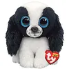 Image de Peluche TY Beanie Boo's Small Sissy Le Chien Blanc et Noir
