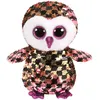 Image de Peluche Ty Flippables Taille M Cheks le hibou 23 cm