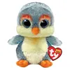 Image de Animal en peluche Ty Beanie Boo's Fisher le pingouin 15 cm