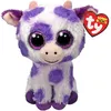 Image de Peluche TY Beanie Boo's Ethel la vache 15 cm