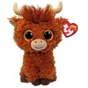 Image de Peluche TY Beanie Boo's Small Alfie le boeuf 15 cm