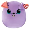 Image de Peluche Ty Squish A Boos Small Bitsy Le Chien Violet