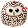 Image de Peluche Ty Squish A Boos Coussin Whoolie la chouette 20 cm