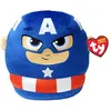 Image de Peluche TY Marvel Squish a boos Medium Captain America