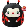 Image de Peluche TY Squish A Boos Small Lucy la Coccinelle