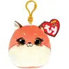 Image de Ty, Filles, Porte-clés, Clip Squishy Roxie Fox, Pink