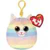 Image de Ty Heather chat Squishy Clip 9cm (9 cm)