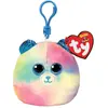 Image de Ty, Filles, Porte-clés, Hope Ours Squishy Clip 9cm, Multicolore, Pink