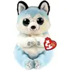 Image de Ty Beanie Babies Tonnerre Bleu Husky 15cm