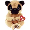 Image de Ty Beanie Babies Izzy Pug 15cm (8 cm)