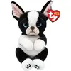 Image de Ty Beanie Babies Bellies Chien rose 15cm (17 cm)