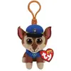 Image de Ty, Unisexe, Porte-clés, Beanie Boo Porte-clés Paw Patrol - Chase, Multicolore