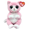 Image de Peluche Ty Beanie Bellies Lillibelle Le Chat Rose