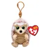 Image de Porte-clés en peluche TY Beanie Bellies Clip Bumper Le Hérisson