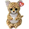 Image de Ty Beanie Babies Bellies Lloyd Leopard Medium (6 cm)