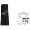 Image de Vandoren Ligature M/o Basse Etain Couvre-bec Plastique Ligatures clarinette basse