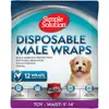 Image de Simple Solution Bande plastique jetable Reu (Chien), Hygiène animale