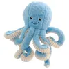 Image de Peluche Poulpe pop mignon 20cm-Bleu