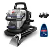 Image de Bissell SpotClean Portable, Nettoyant pour tissus d’ameublement et tapis, Noir, Transparent