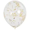Image de Haza Original ballons confettis or 6 pièces 30 cm