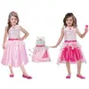 Image de Déguisement Barbie Rock & Royals Premium : 3/5 ans - 3/5 ans (96 à 110 cm) Amscan