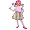 Image de Coffret accessoires déguisement barbie rainbow : 3/5 ans amscan