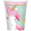 Image de Amscan tasses de fête licorne 8 pièces 266 ml