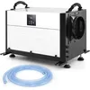 Image de Déshumidificateur 73,5L/Jour, 3 Modes Minuterie 24H Tuyau de Vidange Dégivrage Auto, Blanc